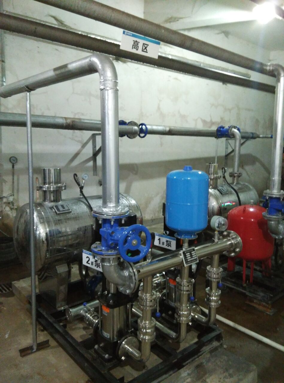 無負壓供水設備節(jié)能分析